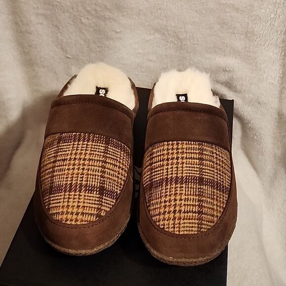 Sorel men's Falcon Ridge ll Scruff slippers size 8 NIB - Picture 1 of 6
